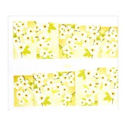 Naklejki wodne do paznokci arkusz 6,5 x 5,5 cm na 10 palców bn Nr 082 Allepaznokcie