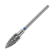 Frez z węglika spiekanego szyszka niebieska Staleks Pro Expert 6/14mm Staleks