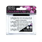 Rzęsy kępki Ardell double up knot free double flares 56 szt medium black Ardell
