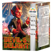 Devils Delight B16-2007 wyrzutnia fajerwerków 16 strzałów 20 mm Super Power F2 Super Power