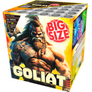 Goliat JW833 ogromna wyrzutnia fajerwerków 25 strzałów 48 mm Jorge F3 Jorge