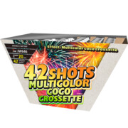 Multicolor Coco Crossette JW646 wyrzutnia fajerwerków 42 strzały 20 mm Jorge F2 Jorge