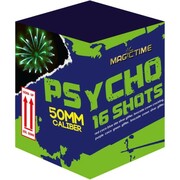 P7793 Psycho - wyrzutnia 16 strzałów 50 mm Magictime F3 MagicTime