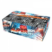 Pyrotechnology 204 C204XMPT/C wyrzutnia fajerwerków 204 strzały 20-30 mm Klasek F2 Klasek