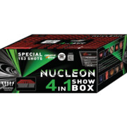 Nucleon PXC204 - zestaw wyrzutni fajerwerków 153 strzały 25-30 mm Piromax F2 Piromax