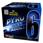 Pyro Addict 6 RKD-24112 wyrzutnia fajerwerków 42 strzały 30 mm Riakeo F3 Riakeo