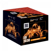 Brocade Crown Waterfall XB3030 - wyrzutnia fajerwerków 49 strzałów 30 mm Triplex F3 Triplex