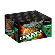 Crocodile Smile TXB1691 - wyrzutnia fajerwerków 100 strzałów 20 mm Triplex F2 Triplex