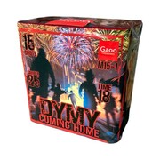 Dymy M15-1 - wyrzutnia fajerwerków 15 strzałów 25 mm Gaoo F2 Gaoo