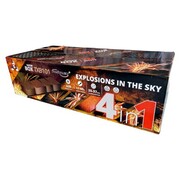 Explosion in the sky TXB101 - zestaw wyrzutni 229 strzałów 25-38 mm Triplex F3 Triplex