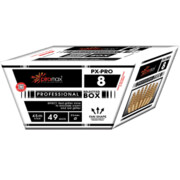 PX PRO 8 Professional - wyrzutnia kątowa 49 strzałów 25 mm Piromax F3 Piromax