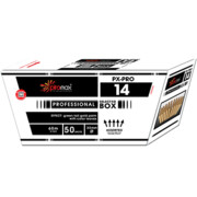 PX PRO 14 Professional - wyrzutnia kątowa 50 strzałów 30 mm Piromax F2 Piromax