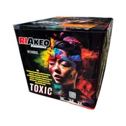 Toxic HF24009S wyrzutnia fajerwerków 25 strzałów 30 mm Riakeo F2 Riakeo