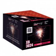 Sizzling Willow Pearls XB3024 - wyrzutnia fajerwerków 36 strzałów 30 mm Triplex F3 Triplex