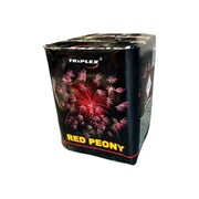 Red Peony White Strobe TXB462 - wyrzutnia 9 strzałów 20 mm Triplex F2 Triplex