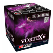 Vortex 6 HF2297 wyrzutnia fajerwerków 21 strzałów 30 mm Riakeo F2 Riakeo