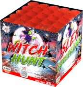 Zlot Czarownic Witch Hunt C2520SL wyrzutnia fajerwerków 25 strzałów 20 mm Klasek F2 Klasek