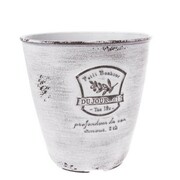 Osłonka plastikowa 20 x 20 x 20 cm (biała z przetarciami) Dakls