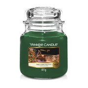Świeca Yankee Candle Tree Farm Festival, średni słoik (411g) Yankee Candle