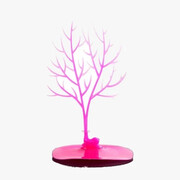 Ekspozytor na biżuterię Drzewo 41 x 25 cm (różowy) eCarla