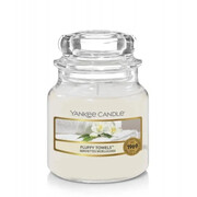 Świeca Yankee Candle Fluffy Towels, mały słoik (104g) Yankee Candle