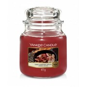 Świeca Yankee Candle Crisp Campfire Apples, średni słoik (411g) Yankee Candle