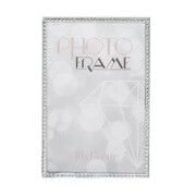 Metalowa ramka na zdjęcia 10 x 15 cm (srebrna z kryształkami) Art-Pol