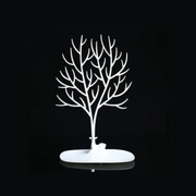 Ekspozytor na biżuterię Drzewo 41 x 25 cm (biały) eCarla