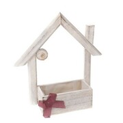 Osłonka drewniana Domek 29,5 x 38,5 x 7 cm Dakls