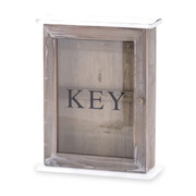 Drewniana szafka na klucze Retro (brązowa) Art-Pol