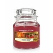 Świeca Yankee Candle Holiday Hearth, mały słoik (104g) Yankee Candle