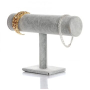 Ekspozytor na biżuterie Stojak 16 x 23,2 cm (szary) eCarla