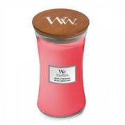 Świeca WoodWick Melon & Pink Quartz, duża (609g) WoodWick
