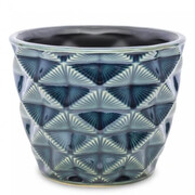 Osłonka ceramiczna 11 x 14 x 14 cm (granatowa) Art-Pol