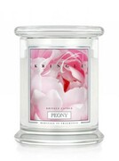 Świeca Kringle Candle Peony, średni słoik (411g) Kringle Candle
