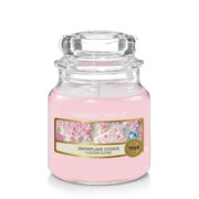 Świeca Yankee Candle Snowflake Cookie, mały słoik (104g) Yankee Candle