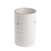 Kominek ceramiczny 8 x 12,5 x 8 cm (biały) Dakls