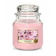 Świeca Yankee Candle Cherry Blossom, średni słoik (411g) Yankee Candle