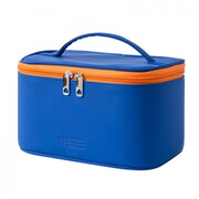 Kosmetyczka damska Kuferek 12 x 22 x 15 cm (niebieska) eCarla