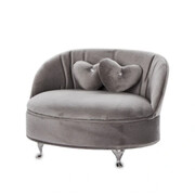 Szkatułka na biżuterię Sofa 14 x 21 x 16 cm (szara) Art-Pol