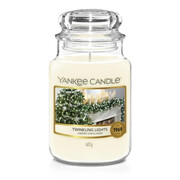 Świeca Yankee Candle Twinkling Lights, duży słoik (623g) Yankee Candle