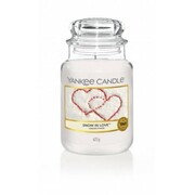 Świeca Yankee Candle Snow in Love, duży słoik (623g) Yankee Candle