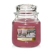 Świeca Yankee Candle Home Sweet Home, średni słoik (411g) Yankee Candle