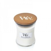 Świeca WoodWick Linen, mała (85g) WoodWick
