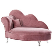 Szkatułka na biżuterię szezlong 17 x 26,5 x 12,5 cm (różowa) Art-Pol