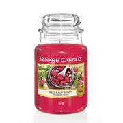 Świeca Yankee Candle Red Raspberry, duży słoik (623g) Yankee Candle