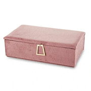 Szkatułka na biżuterię 6 x 19 x 11,5 cm (różowa) Art-Pol