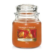 Świeca Yankee Candle Spiced Orange, średni słoik (411g) Yankee Candle