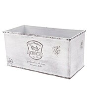 Osłonka plastikowa 14 x 28 x 13,5 cm (biała z przetarciami) Dakls