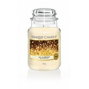 Świeca Yankee Candle All is Bright, duży słoik (623g) Yankee Candle